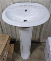 (BC) Penncrafter sink, white, 20.08x16.14x6.89"