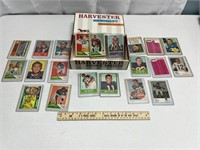 Old Football Cards in A Cigar Box