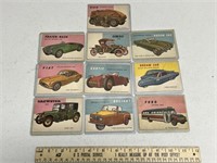 1953 Topps Wheels of The World Trading Card Lot
