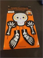 Halloween Pumkin Decorating Kit Skeleton