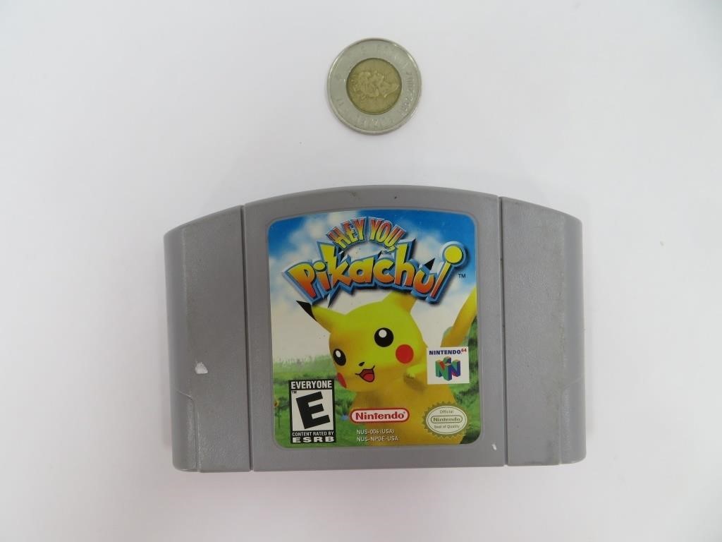 Hey You Pikachu , jeu Nintendo 64