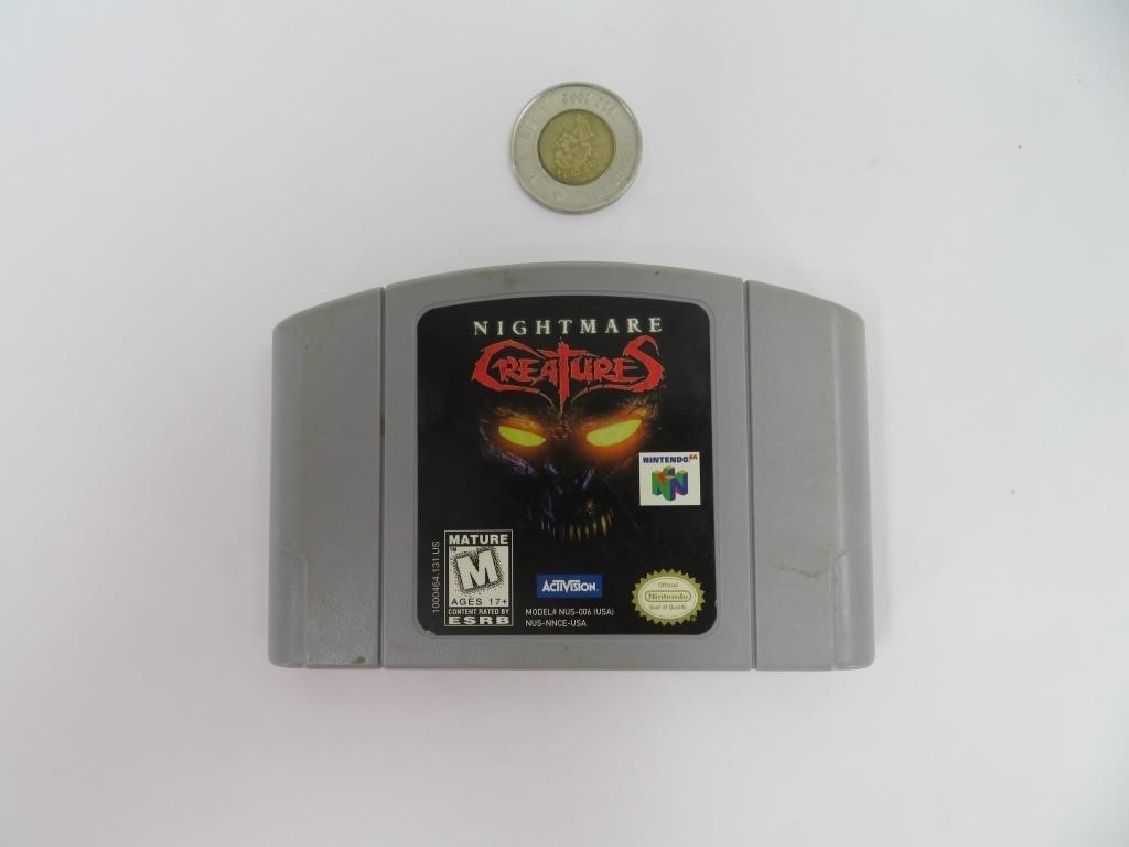 Nightmare Creatures , jeu Nintendo 64