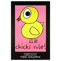 "Chicks Rule" Collectible Lithograph (24" x 36") b