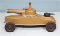 Vintage Cast Iron Big-Bang Motor Tank
