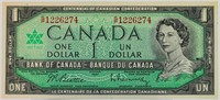1967 Canada $1 Note UNC