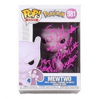 Jay Goede Signed "Pokemon" #581 Mewtwo Funko Pop
