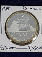 1987 Canada Silver Dollar
