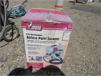 5/8hp Airless Paint Sprayer, runs but doesn't spry