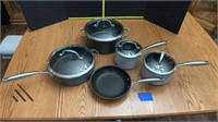 “COOKS” pot set : wear shown in pics