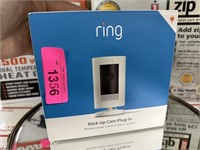 NEW RING STICK UP CAM PLUG IN CAMERA
