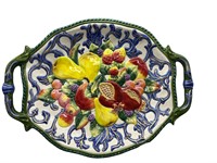 Fitz & Floyd Decorative Tray - Fruit Design