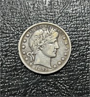 1895 US Barber Half Dollar