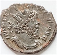 RAX Postumus AD262 Ancient Roman coin
