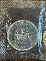 Canada 1964 Silver Dollar