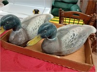 2 dayton duck decoys