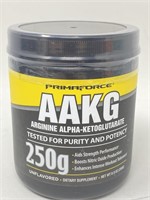 New PrimaForce AAKG Powder Supplement, 250 Grams