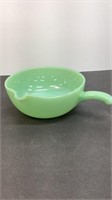 Jadeite Fire-King Bowl with handle