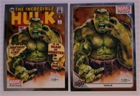 Hulk Marvel Platinum Cards