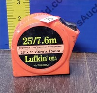 Lufkin 25' Engineer's Tape Measure