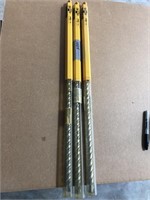 3-DeWalt Rock Carbide, spline, 58x27x22