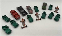 Lot of Tootsie Toy’s-Jeeps-Dragsters and Other