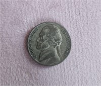 1945 D WWII United States Nickel Silver