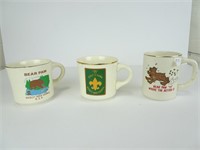 Vintage Boy Scout Mugs