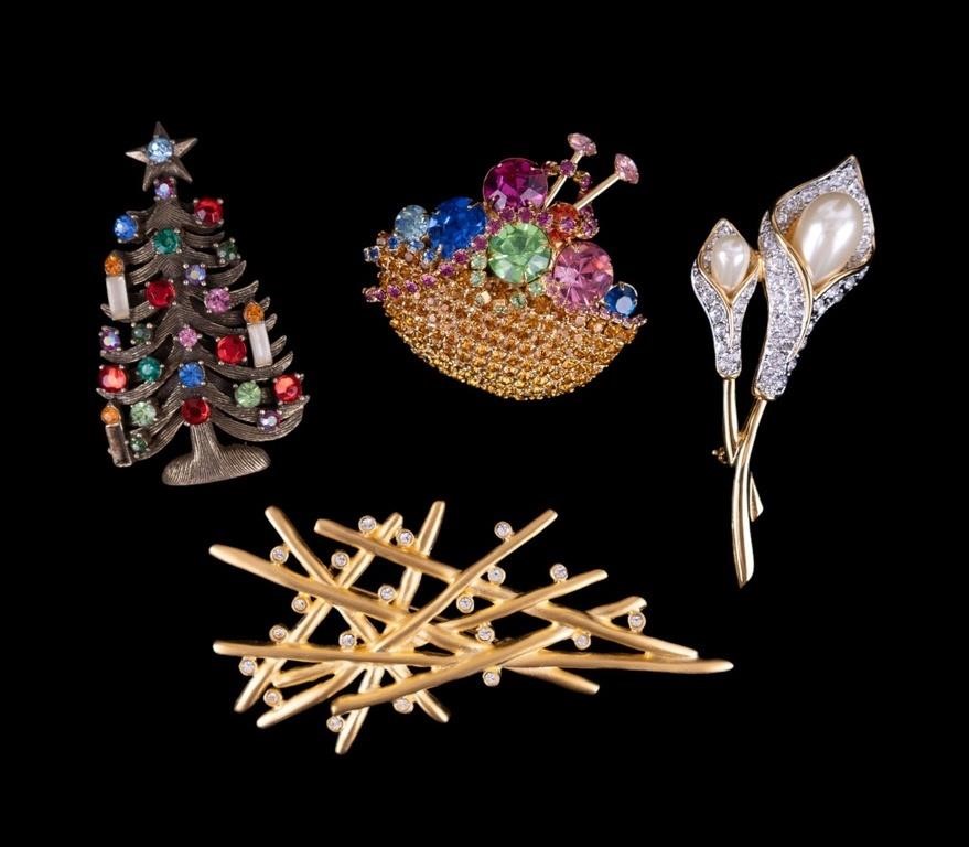 Designer & Collectible Brooches (4)