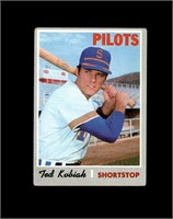 1970 Topps High #688 Ted Kubiak VG to VG-EX+