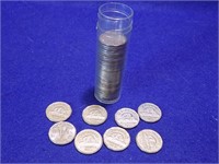 1 Roll George VI Nickels (includs Tombacs)