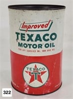 Texaco Improve Motor Oil 5 Qt. Container