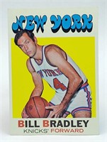1971 BILL BRADLEY TOPPS #2 BASKETBALL CARD