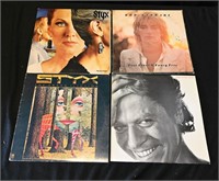 (4) VG+ 1970's VINYL RECORD ALBUMS