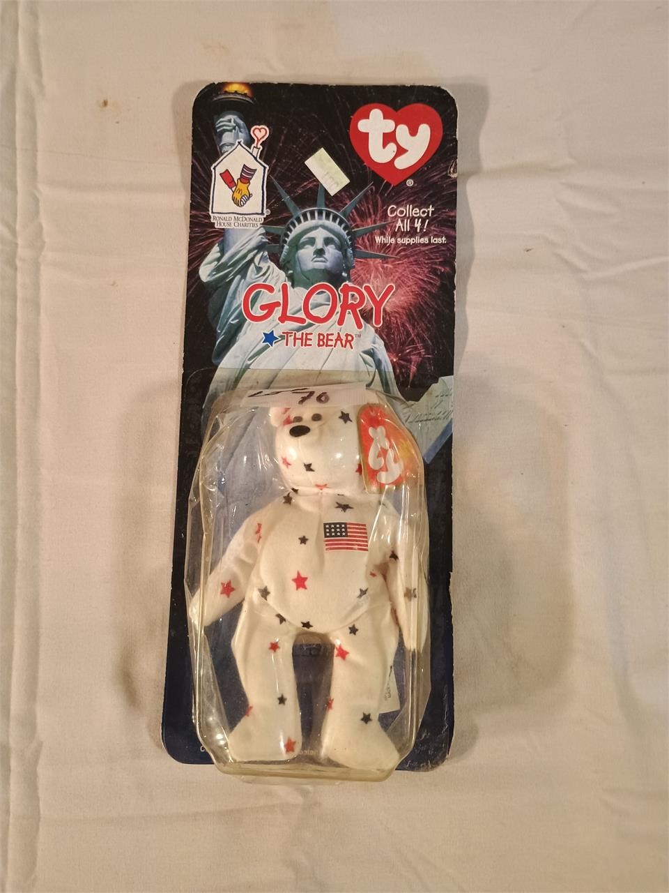 McDonalds Ty Glory The Bear Happy Meal Toy