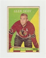 1958 Topps Glen Skov Hockey Card #3
