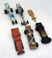 Pine Wood Derby Racers (6)