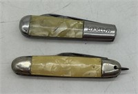Pocket Knives (2) - Barlow, Bushkill Falls Souveni
