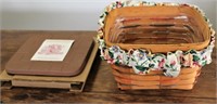 Longaberger Basket w/ Liner 1996