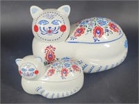 Elizabeth Arden Orient Express Porcelain Cats
