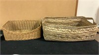 Woven Seagrass Storage Baskets Storage Bins