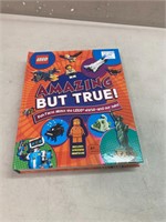 Lego: Amazing But True! Book with rare Orange Spac