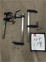 (2) 16" (1) 12" Clamps