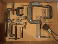 C-Clamps, 1", 2" & 3"