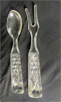 Vintage Salad Buffet Spoon And Fork