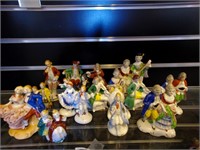 17 Mini Occupied Japan Figures