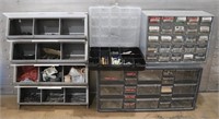 (4) Parts Bins w/ Contents