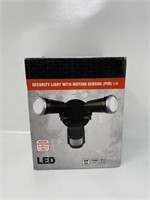 New LED Security Light With Motion Sensor