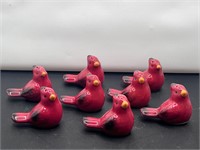 Cardinal salt and pepper shakers 4 sets