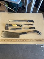 Knives and machetes