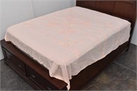 Vintage Charming Chenille Bedspread 85" x 87"